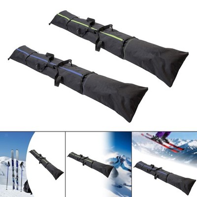 Ski Bag Sturdy Fits Ski up to 200 cm Long Carrier Portable for Outdoor