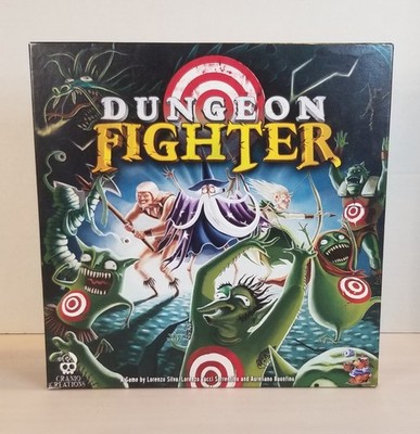 Dungeon Fighter Fantasy Dice Board Game by IELLO Lorenzo Silva Complete 2012