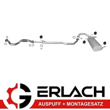 Auspuff für Sedici 1.9 JTD 8V / Suzuki SX4 1.9 JTD 2.0 DDiS Auspuffanlage /4787