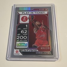 Panini Chris Jones Play-In Ticket #100 Contenders /299 EuroLeague Basketball