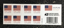 Bandera 2026USA Forever EE. UU. 1776 - Folleto de 20 como nueva (BCA) (#B1111)