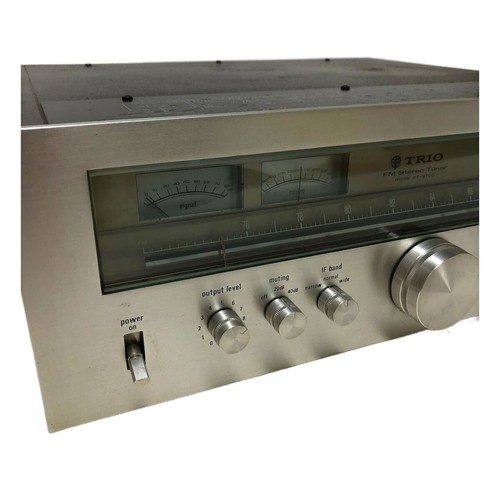 Kenwood TRIO KT-9700 FM Stereo Tuner Silver Face 1976 AC100V Japan Vintage Used
