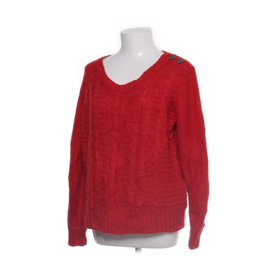 St. John's Bay, Strickpullover, Größe: XL, Rot, Acryl/Polyamid/Wolle #er3