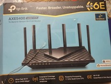 TP-LINK Archer AXE75 AX5400 4 Port 5378 Mbps Wireless Router