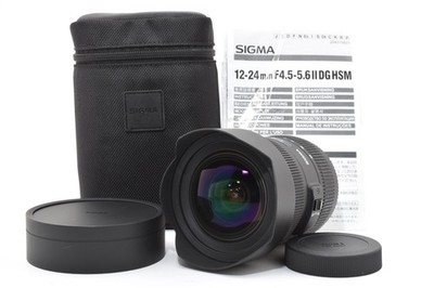 [Top MINT] SIGMA 12-24mm F/4.5-5.6 II DG HSM AF Zoom Lens For Sony FE From JAPAN