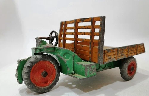 Vintage Dinky Toys 342 or 27c Motocart Die cast Model 1940s Original Edition
