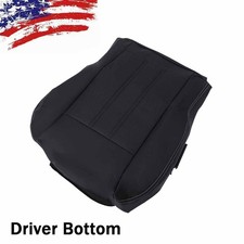 New Driver Bottom Leather Seat Cover Black For 2011-2016 Chrysler Town Country New Driver Bottom Leather Seat Cover Black For 2011-2016 Chrysler Town Country