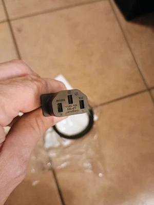 Longwell power cord 10A 125 Volt E55349-13 3 prong power cord New Lot of 10 - Image 1 of 4