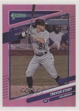 2021 Panini Donruss Holo Pink Trevor Story #77 0bc1