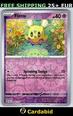 Flittle - SSP #094/191 SV08: Surging Sparks Reverse Holo buchi NM