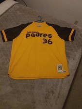 Authentic Mitchell & Ness 1978 Gaylord Perry San Diego Padres Jersey Sz 4XL 