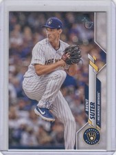 2020 Brent Suter Topps VINTAGE STOCK Parallel /99 - #477 Milwaukee Brewers