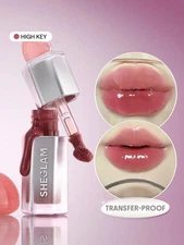SHEGLAM Glass Lock Air Gloss-High Key Brand Beauty Makeup Face Paint Cosmetic