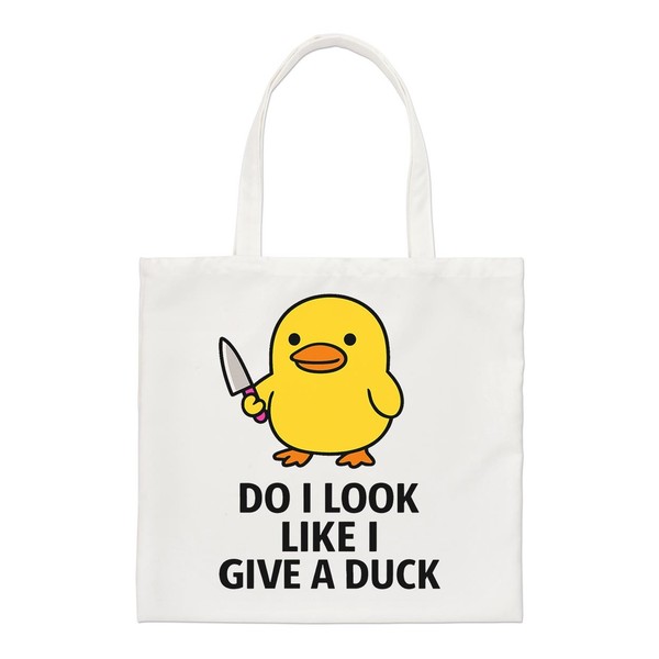 Gift Base I Like A Duck Meme Regular Tragetasche Lustiger Spruch Frech-image