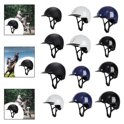 Reitsport Kopfbedeckung zum Reiten mit verstellbaren Funktionen und abnehmbar