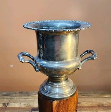 STUNNING Vintage Oneida Silver Plate Champagne Wine Cooler Ice Bucket
