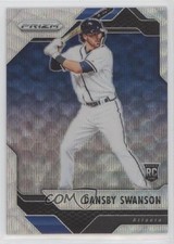 2017 Panini Chronicles Prizm Blue Wave Prizm 148/199 Dansby Swanson #6 2t9
