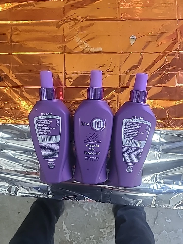 Its A 10 Miracle Silk Leave In 10 Oz 3pcs - Image 2 of 2