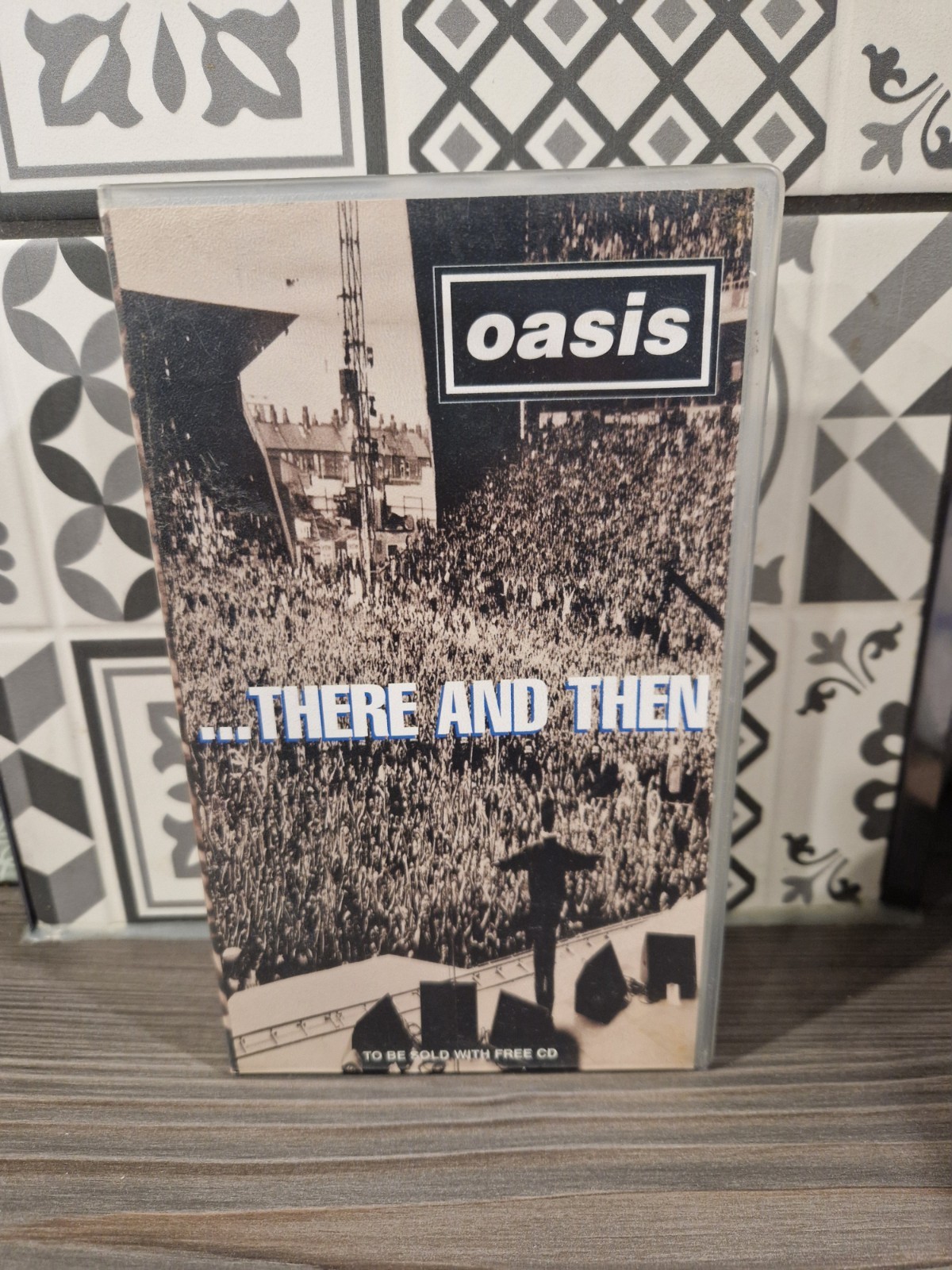 Oasis There and Then VHS Video Noel Liam Gallagher Wonderwall