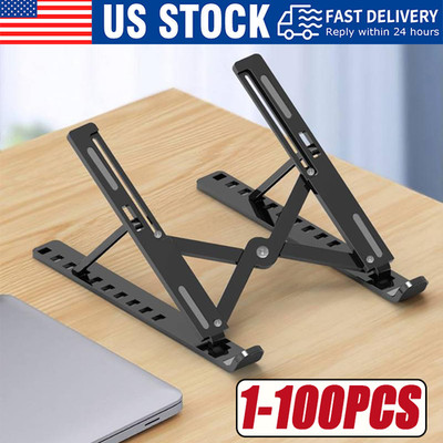 Portable Laptop Stand Adjustable Foldable Notebook Tablet Holder Desk wholesale