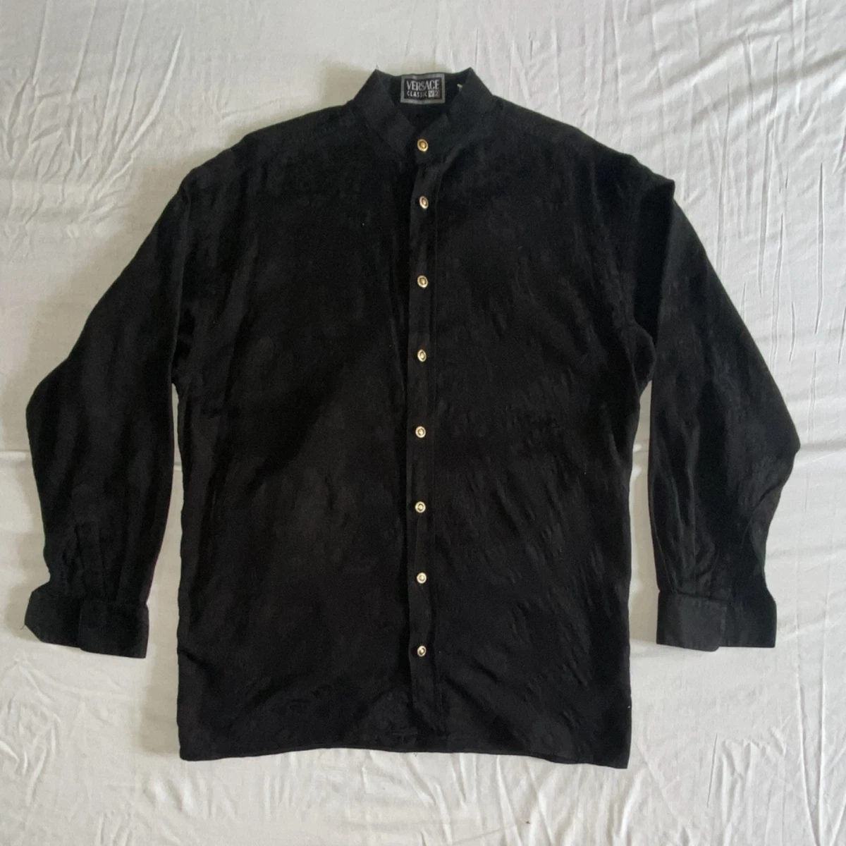 Versace Long Sleeve Black Shirts for Men for sale | eBay