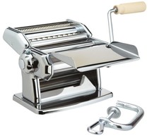 Imperia Italian Pasta Maker Machine with Handle & Clamp Chrome Finish Brand New