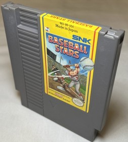 Baseball Stars (Nintendo NES, 1989)  Authentic