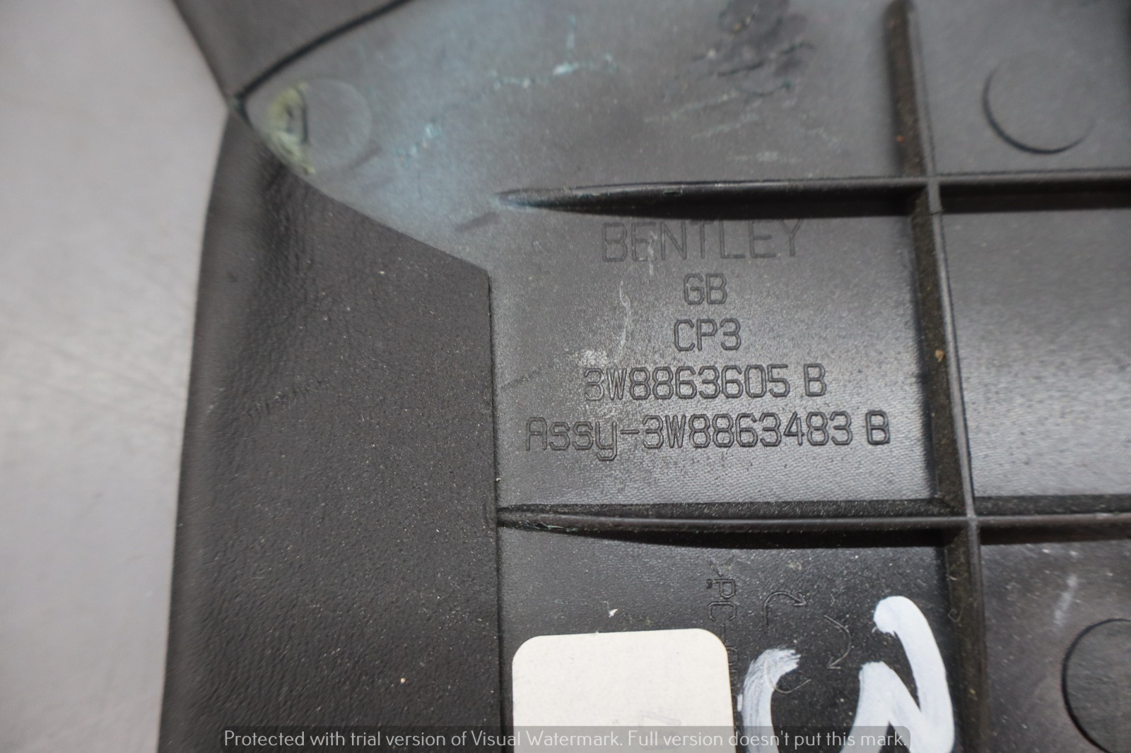 Bentley Continental GT 2003-2011 Front Left Cover panel