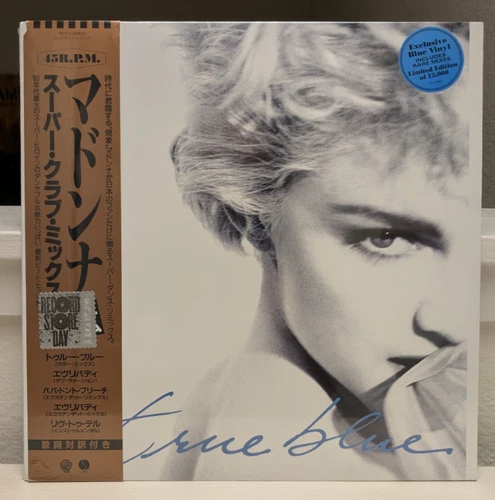 Madonna - True Blue (Super Club Mix) Rare Mixes Record Store Day 2019 Blue Vinyl
