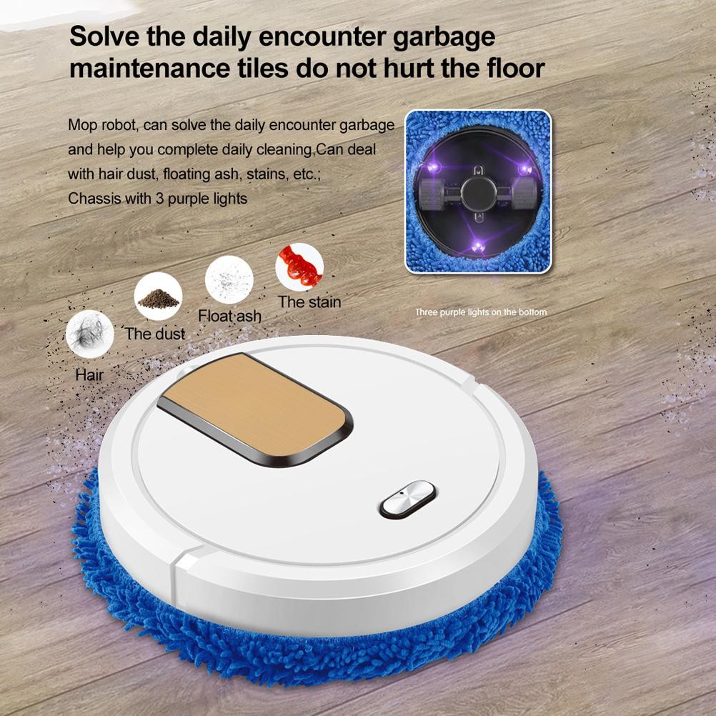 .3 In1 Intelligent Sweeping Robot Spray Wet And Dry Mopping Machine Smart