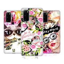 HEAD CASE DESIGNS WEIRD ART SOFT GEL CASE FOR SAMSUNG PHONES 1