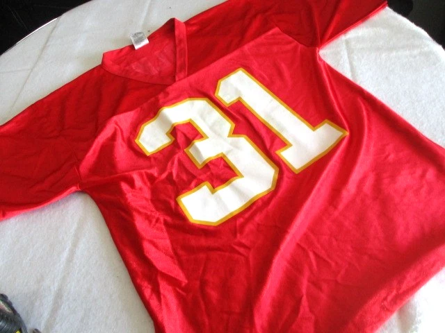 NFL, Kansas City Chiefs, Holmes, # 31, para mujer, cuello en V, mediano Foto 2 de 4