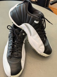 Nike Air Jordan XII 12 Low Retro 12 Golf Playoff Black Size 12 [DH4120-010]