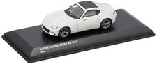 Kyosho 1/64 Mazda MX-5 Miata ND ROADSTER RF Silver Plastic Model Car KS07068A5