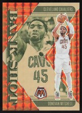 2024-25 MOSAIC BANK SHOT ORANGE DONOVAN MITCHELL 32/49 CLEVELAND CAVALIERS #2