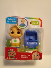 Cocomelon JJ Blue Car Cruiser Figure Pack Preschool Vehicle Toy
