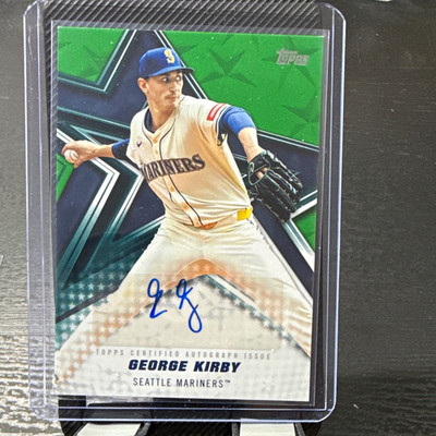 Topps 2026 Baseball Stars Autographs George Kirby Mariners BSA2-GK Auto 87/99