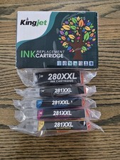 Canon Compatible Ink Cartridges 280 281 Pgi 280Xxl Cli 281Xxl 5 Pack