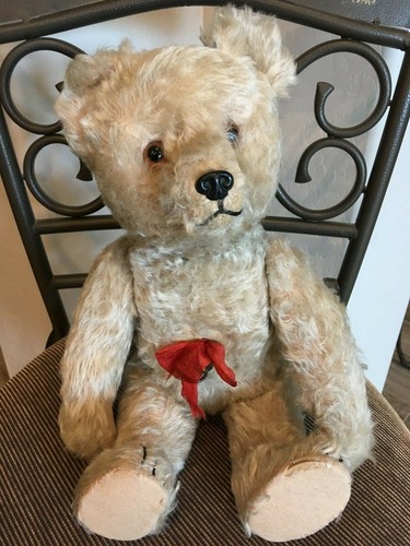 Antique Musical Schuco 'Yes/No' Bear 