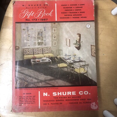 N. Shure Co. Retail Price Gift Book No. 173 - 1957      (854 Pages)