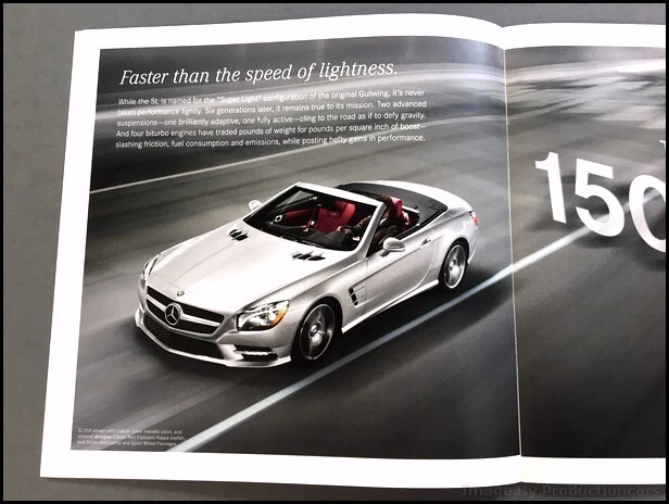 2015 Mercedes Benz SL-Class 28-page Car Brochure Catalog - SL400 SL550 SL65 AMG Foto 4 de 4