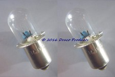 2x Of Xpr18 326 Lumen Xenon Pr Base Bulb 18v 0.6a For Tool Lights Flashlights
