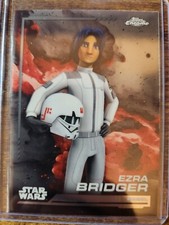 2024 Topps Chrome Star Wars Ezra Bridger 125 Rebel