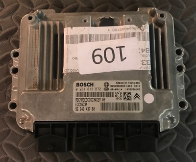 Calculateur Moteur Peugeot Citroën 1.6 HDI EDC16C34 - Déjà Décodé - Réf. 0281013872 - Occasion