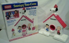 Vintage Playskool Peanuts Snoopy Sno-Cone Machine