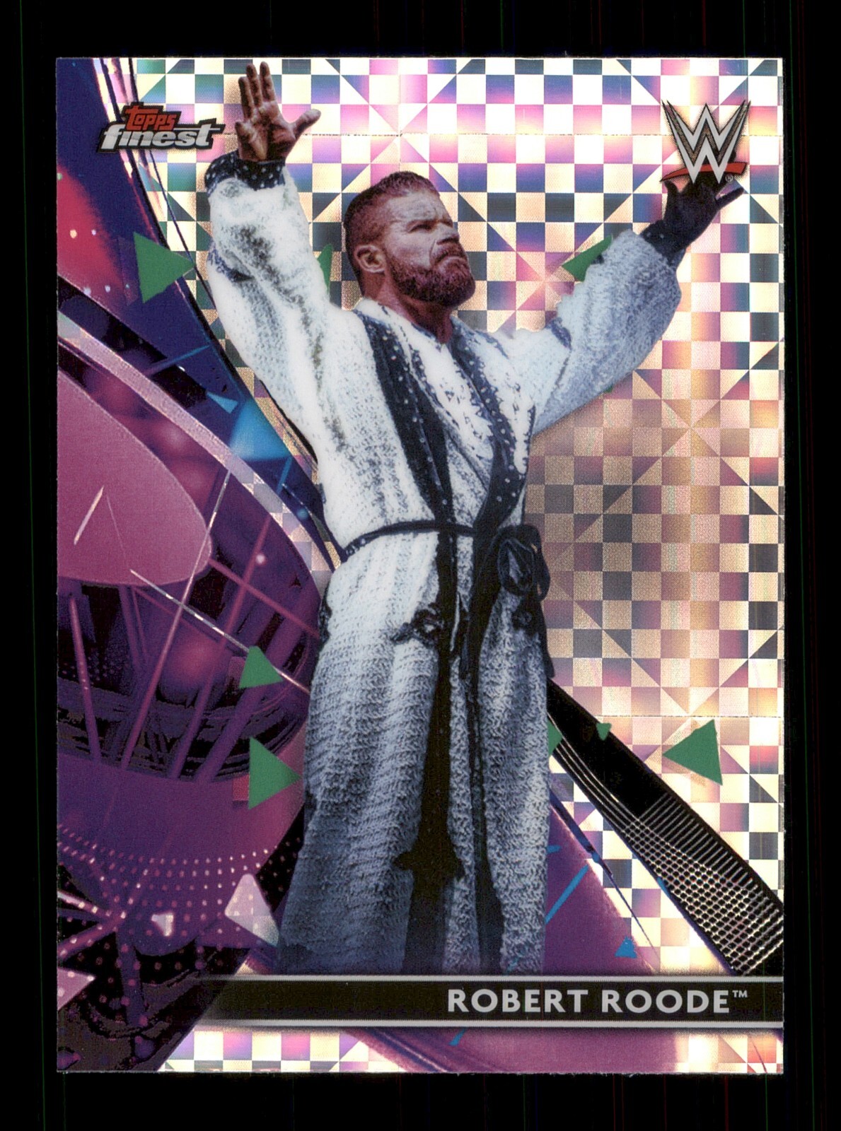 2021 Topps Finest WWE - Robert Roode #65 X-Fractor (RC) for sale online ...