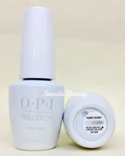 New Package Gelcolor-Soak Off Gel Nail Polish-opi FUNNY BUNNY GCH22 - 0.5oz/15ml - Photo 1/1