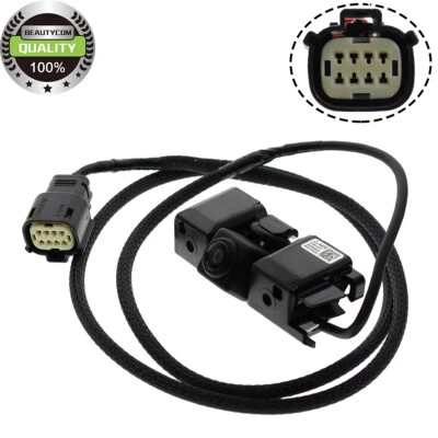 BEAUTYCOM 8 Pin Rear View Backup Aid Parking Camera For Chevrolet Silverado GMC 23244435