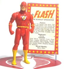 Product Image: SUPER POWERS Action Figure FLASH Complete w Filecard Kenner 1984