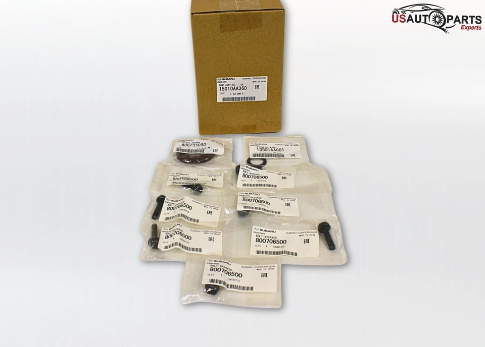 BOMBA DE ACEITE SUBARU ORIGINAL 11 MM Y PERNOS Y SELLOS PARA IMPREZA WRX STI 2,5 L 1996-2021 Foto 2 de 4